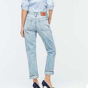 NWT Jcrew Point Sur Slouchy Boyfriend Jean